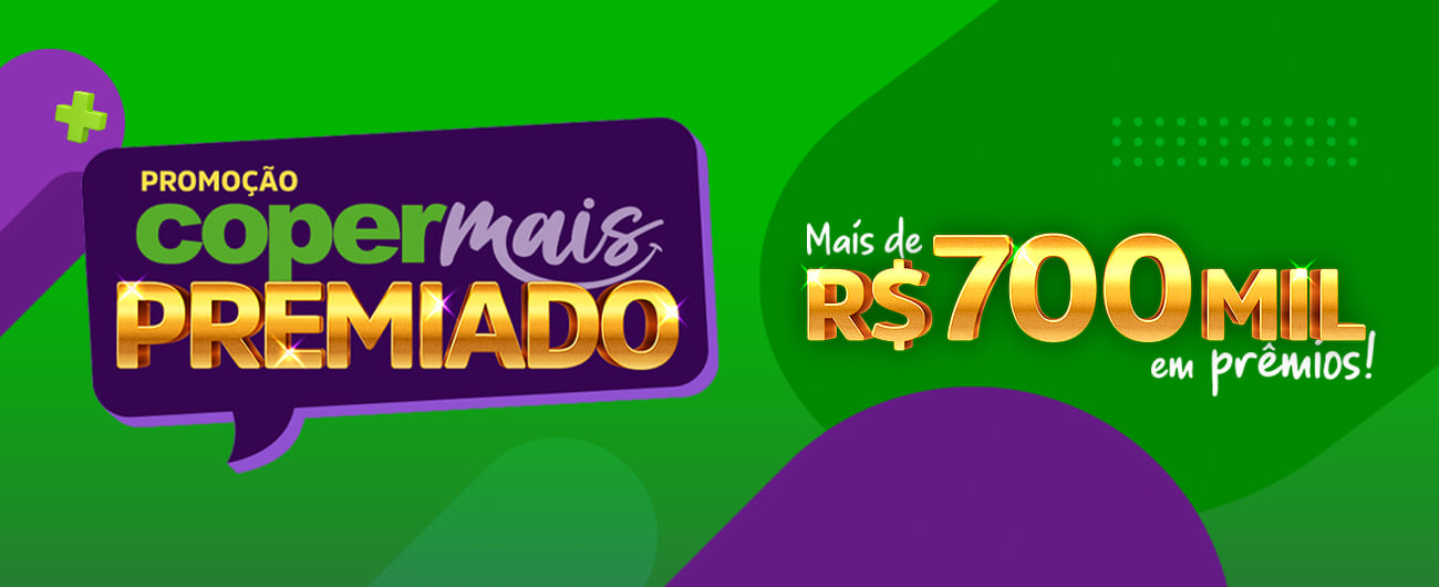 Começou a Promoção Coper Mais Premiado!