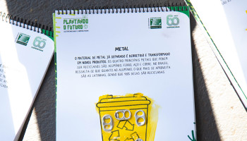 Projeto Plantando o Futuro incentiva ações sustentáveis com o uso do metal