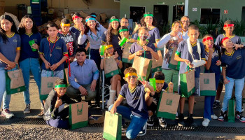 Programa de Educação Ambiental recebe a última turma da E.M.E.I.F. Prefeita Maria Neli Mussa Tonielo