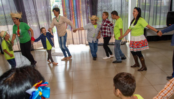 Projeto Plantando o Futuro em clima de Festa Junina!