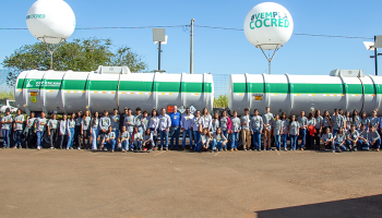 Alunos do Programa Jovem Agricultor do Futuro visitam a feira de Agronegócios da Copercana