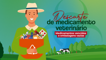 Campanha de arrecadação de frascos vazios de medicamentos de uso veterinário