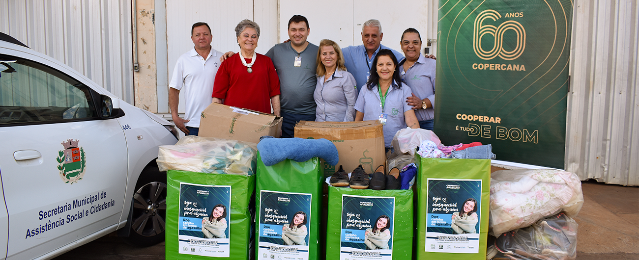 Campanha do Agasalho 2023 beneficia colaboradores e o Fundo Social de Solidariedade de Sertãozinho