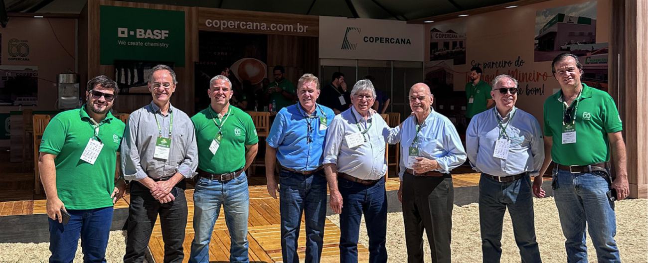 Diretoria da Copercana na Megacana Tech Show 2023