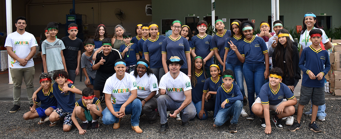 Programa de Educação Ambiental Copercana Sustentável |ESG recebe a quinta turma de alunos do CAIC