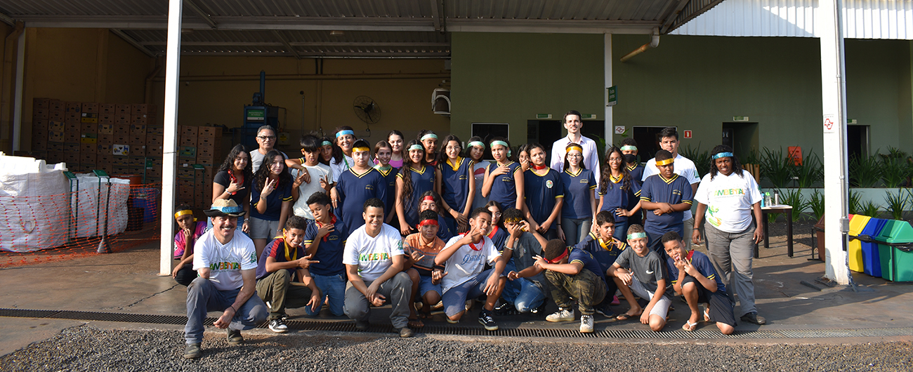 Programa de Educação Ambiental da Copercana Sustentável | ESG recebe a visita da última turma de alunos da escola CAIC