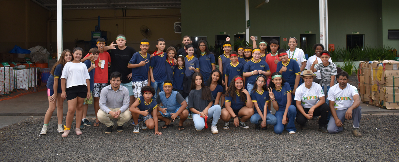 Programa Educação Ambiental recebe a quarta turma de alunos da escola Vianna