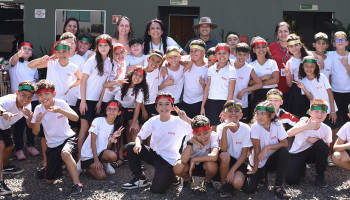 Alunos do SESI Sertãozinho participam de atividades práticas no Programa Copercana Sustentável