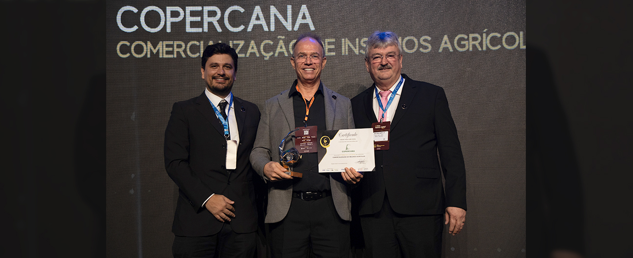 Copercana é premiada na Categoria Agrícola do Visão Agro 2024