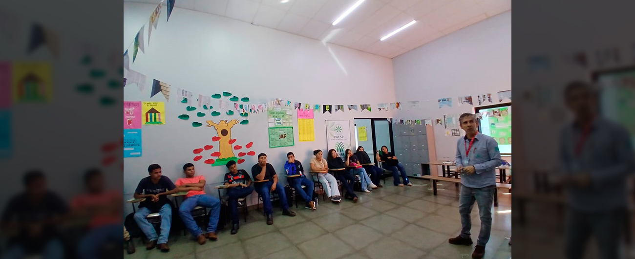 Jovens do Programa Jovem Agricultor do Futuro iniciam Mês de Promoção à Saúde com palestras