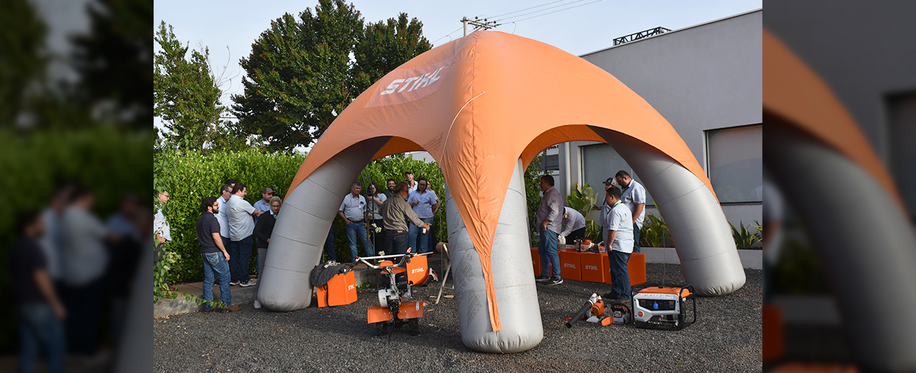 Vendedores das lojas Copercana participam de capacitação técnica com a Stihl