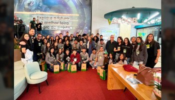 Alunos do Jovem Agricultor do Futuro visitam a 21ª Feira de Agronegócios da Copercana