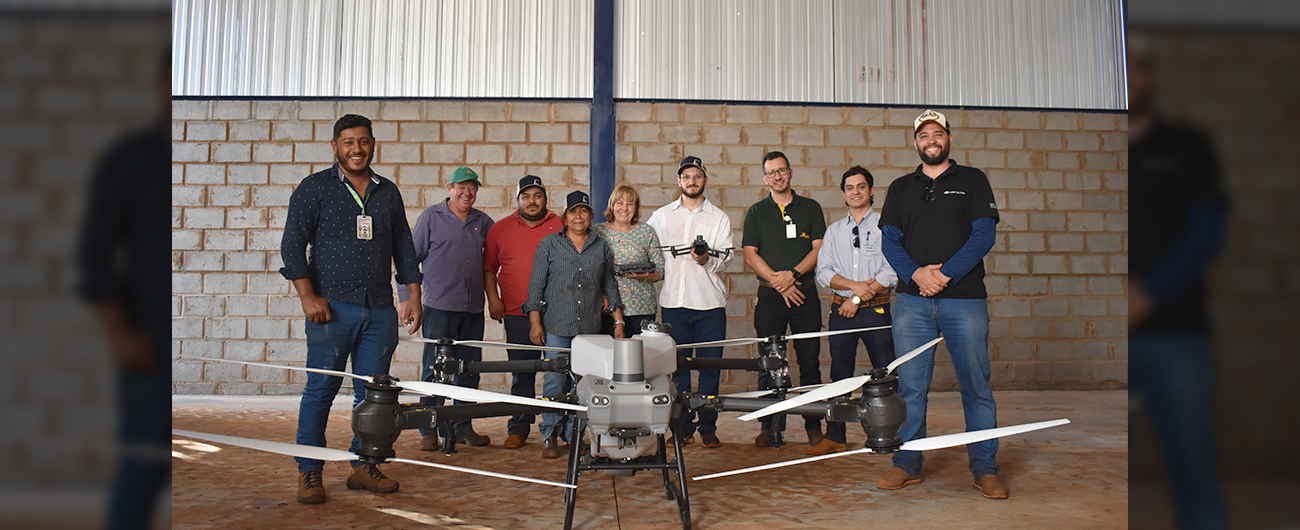 Produtor de Pirajuba/MG moderniza a lavoura com drones adquiridos na Copercana