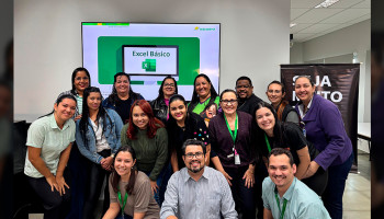 Colaboradores dos Supermercados Copercana recebem capacitação em Excel Básico