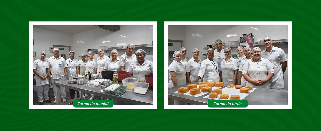 Capacitação prática aprimora técnicas de colaboradores da confeitaria e panificação dos supermercados Copercana