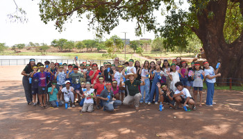 Alunos de Serrana participam de atividades do Programa Copercana Sustentável
