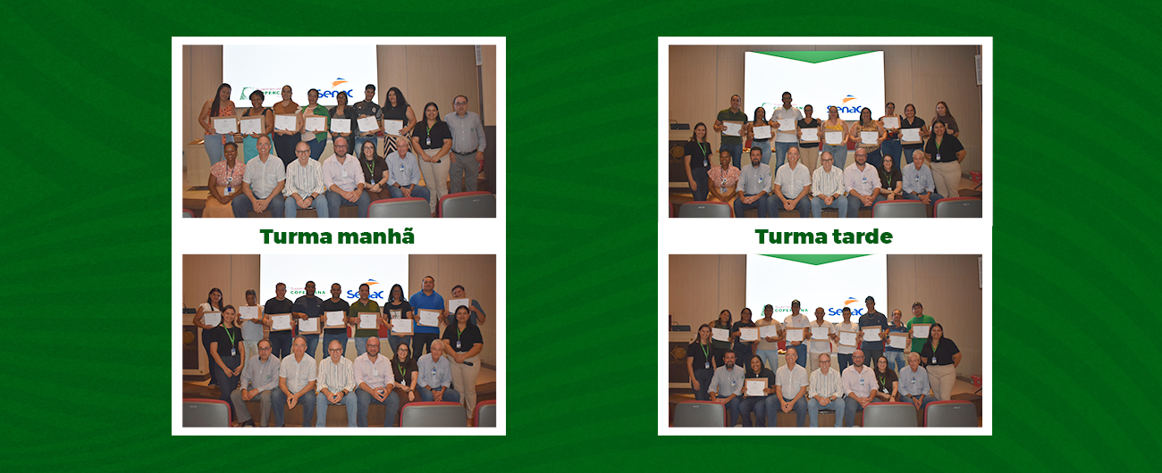 Copercana celebra formação de primeira turma de 2025 em parceria com o SENAC