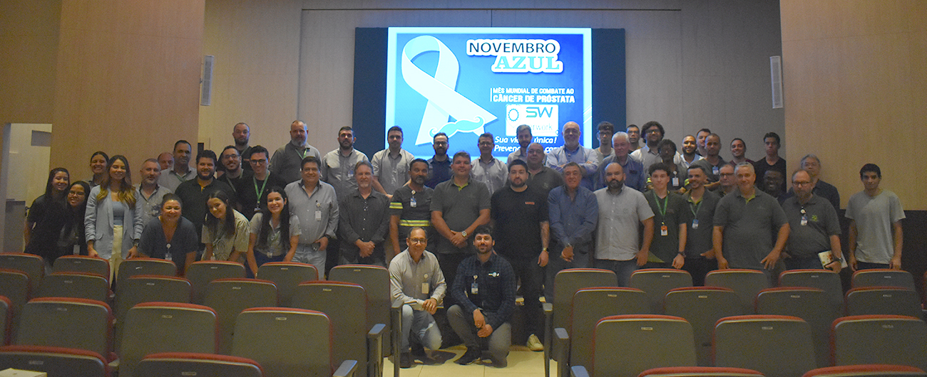 Palestra destaca a importância da saúde do homem no Novembro Azul
