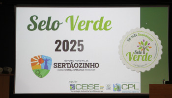 Copercana recebe o Selo Verde 2025 em cerimônia oficial realizada pelo governo municipal de Sertãozinho