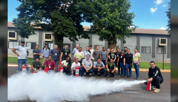 Treinamento para brigadistas reforça segurança na Unigrãos 3
