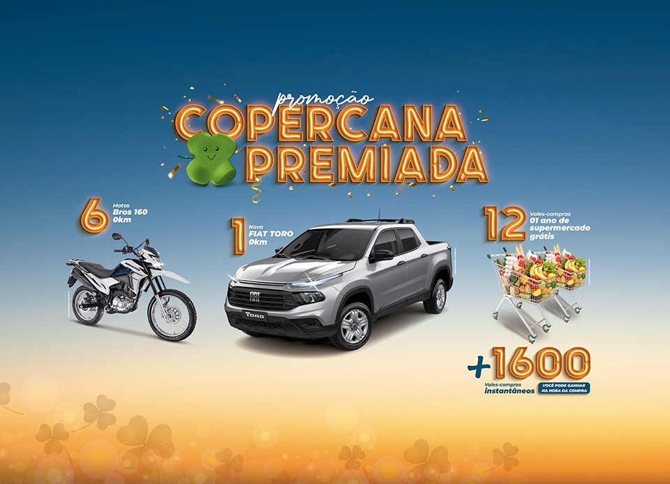 Supermercado Copercana lança a campanha de fim de ano