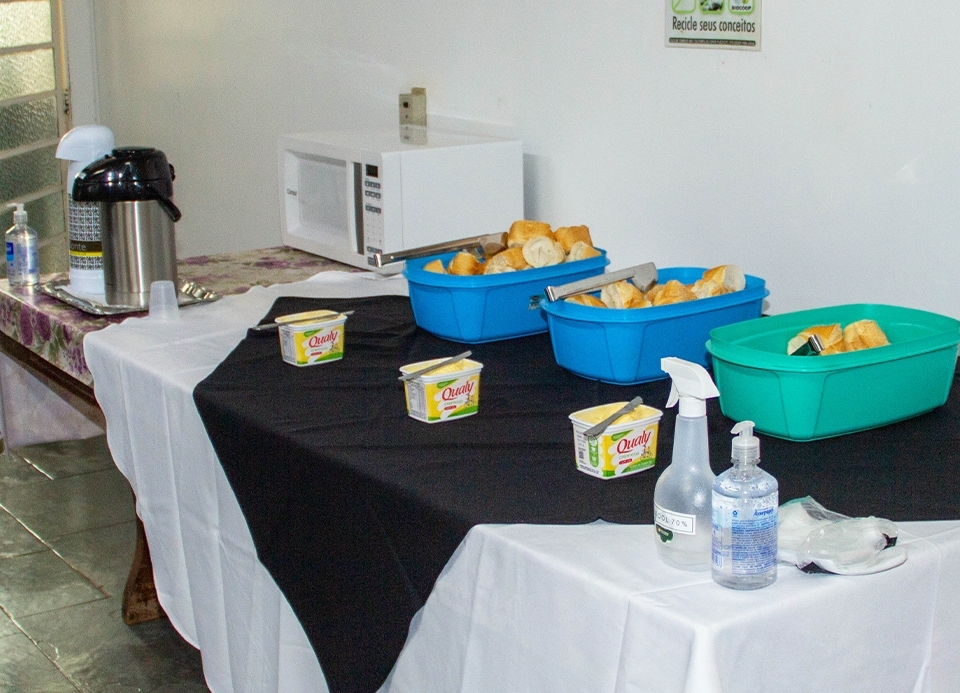 O Café da Manhã para os colaboradores está de volta!