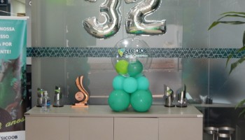 Sicoob Cred Copercana comemora 32 anos e homenageia associados